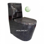 BỒN CẦU LIỀN KHỐI HỒNG KÔNG MÀU ĐEN  MÃ SỐ YWWY-8956